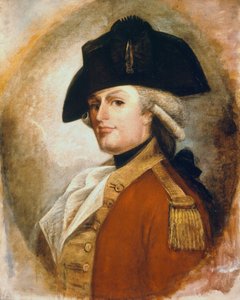 Kapitán William Raymond, 22. pěší pluk, kolem roku 1790 od G.F. Chester